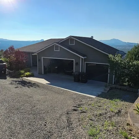 Stunning home with 260 degree City Light Views.