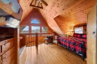Rustic getaway in the mountains with brand new hot tub, close to parkway! Hotels near Ollie's Bargain Outlet