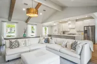 The Palm - East Beach Private Retreat - Saltwater Pool, Hot Tub, Beach Access!