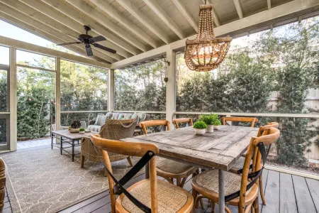 STEPS From Rosemary!  Private Pool, Carriage House!