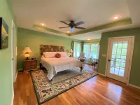 Private home on the bank of the White River