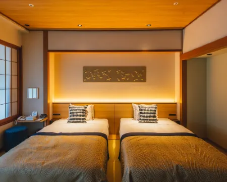 杖立温泉渓流の宿 大自然 小国町のホテル