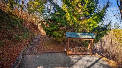 ROMANTIC Retreat! Mountain VIEWS! NEW Hot Tub! PET Friendly! Fireplace!