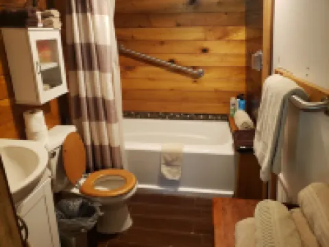 Quiet 2 bedroom A-frame cabin located 5 miles from East State Street.