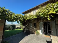 Podere Fontebernardi, authentic Tuscan farmhouse overlooking Pienza.