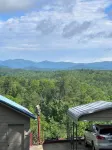 Luxe Modern Cabin Perched in Dahlonega Forest