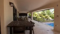 Beachfront Villa With Long Private Pier and Pool