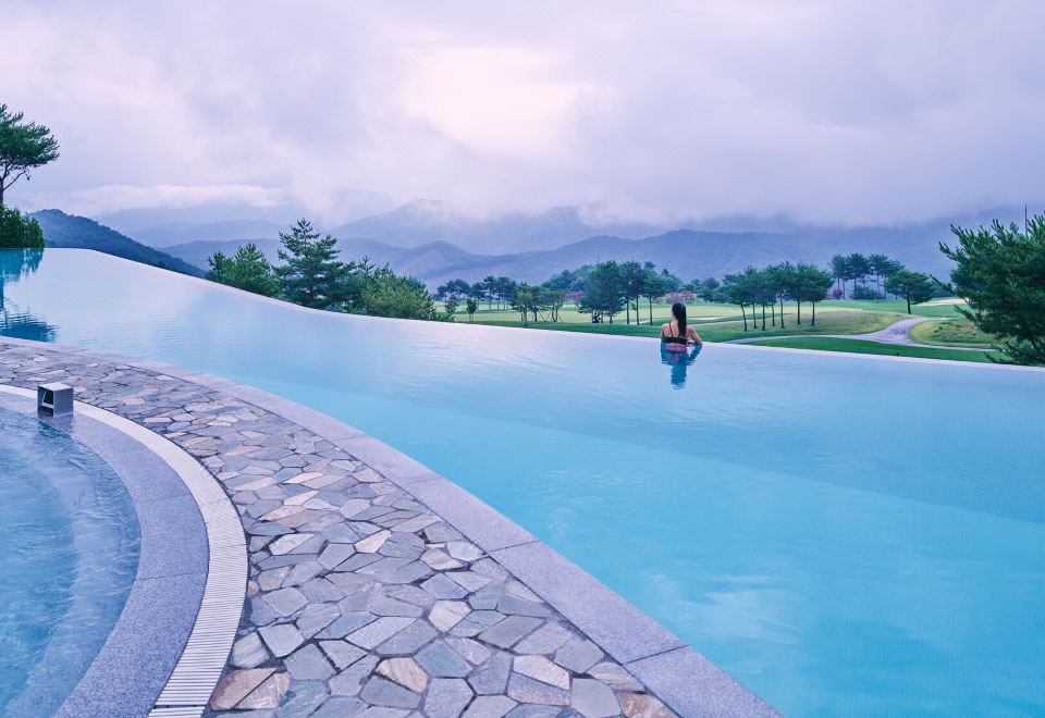 비발디파크 스키장과 숙소 전경