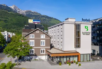 Hotel Buchserhof Отели в г. Зевелен
