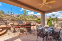 Gated La Paloma Home, Private Lot with City & Mountain views