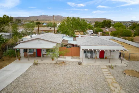 Charming Oasis with Hot Tub and Bowling - Unique Desert Retreat