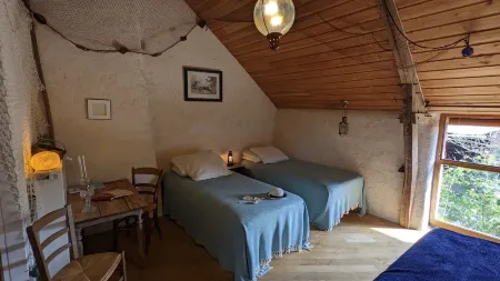 L'Hôt'Berge de Gannedel Отели в г. Месак