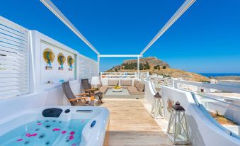 Lindos Allure Villa with Jacuzzi and Acropolis View!!!