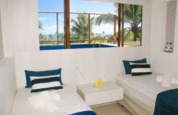 峇里島巴拉417私人泳池海濱頂層公寓