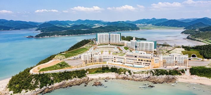 Sol Beach Jindo Hotel a Jeonnam-Gwangju