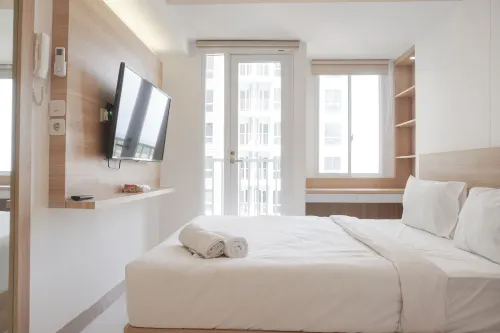 Fancy Designed Studio Room at Tokyo Riverside Pik 2 Apartment Hotel di Teluknaga
