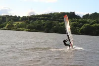 House Luise on Bostalsee, apartment 1: panoramic view and large balcony Hotels in Nohfelden