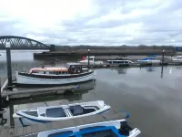Lotus 2 bedroom dog friendly caravan with veranda offers a stunning sea view.