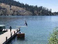 Lakefront home with dock on Flathead Lake, Montana with Guest House -Sleeps 11