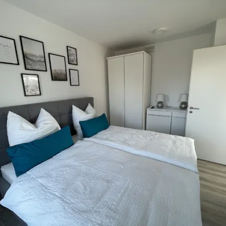 Vacation apartment Seaside 1 with balcony and sea view, Cuxhaven Duhner Allee