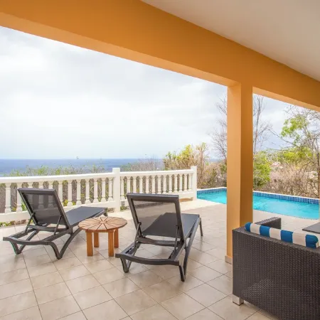 Holiday Home Gran Veranda with private pool and ocean view, Coral Estate