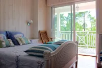 Villa  Carcans Plage 4 A 12 Personnes - Piscine 27° Borne Auto Wifi