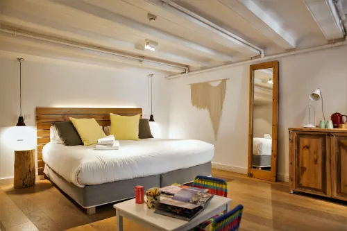 Eco Boutique Hostal Grau - مطابخ