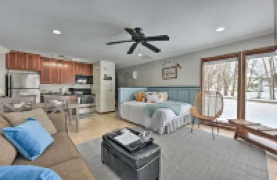 Pet-Friendly Retreat w/ Deck: Steps to Marina!
