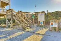 Chic Surf City Retreat w/ Pool < 1 Block to Beach! - balcony