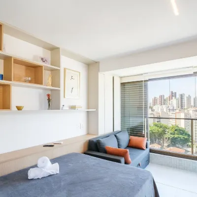 Modern and Fully Equipped Apartments 500m From Barra Beach in Salvador ZBN Отели рядом с достопримечательностью «Маяк Прайя-да-Барра»