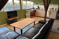 Andrew's motorcycle apartment