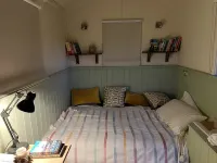 Shepherds Hut in peaceful south Wales farmland with spectacular mountain views Hotels in 