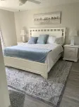 Refurbished villa with golf cart, great location, corner lot