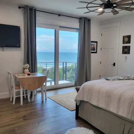 SALTY DOG LODGE  Unit #1 -New King oceanfront Studio Pet Friendly! 954-616-7200