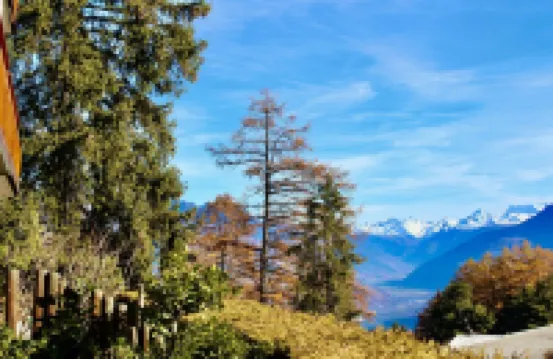 Crans Montana - magnificent mountain view