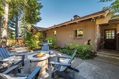 Panoramic Lake View Home,Tahoe City,New Remdl,HotTub,EVchrgr,Private Beach Club! Hotels near Lake Tahoe Outlet Gates (California Historical Landmark No. 797)