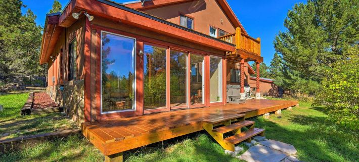 Angel Fire Mountain Cabin w/ Hot Tub & Sauna! Hotele w: Colfax County
