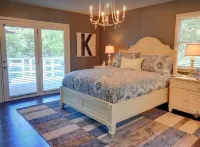 Lakefront. Spectacular Mountain and Lake Views/Dock/Private Cove. Gentle Slope.