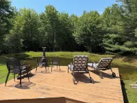 Private Catskills Escape, Pond, Fire Pit, Views