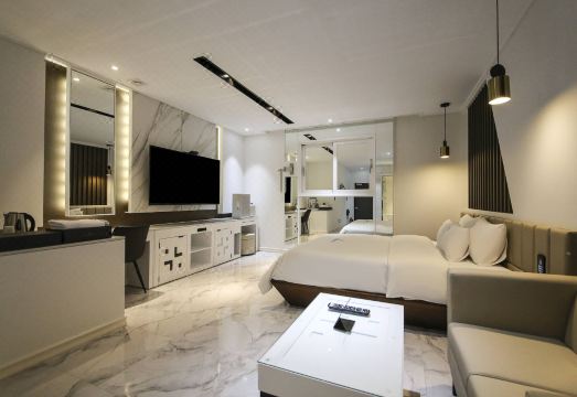 예당호 인근 숙소 풍경