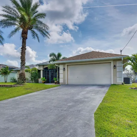 Saltwater Pool and Gas Grill Cape Coral Oasis!