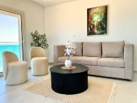 Elegant Beachfront Apartment in La Marsa with Panoramic Sea Views - Mountain view
