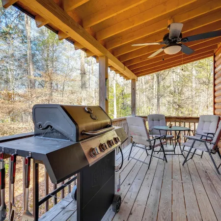 Secluded Family Cabin w/ Deck Near Cherokee Lake