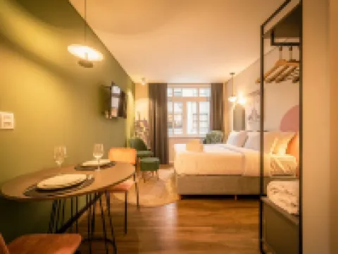 Xtay Cais Rooftop – Cozy Studios with Sky View of the Guaíba Hotels in 