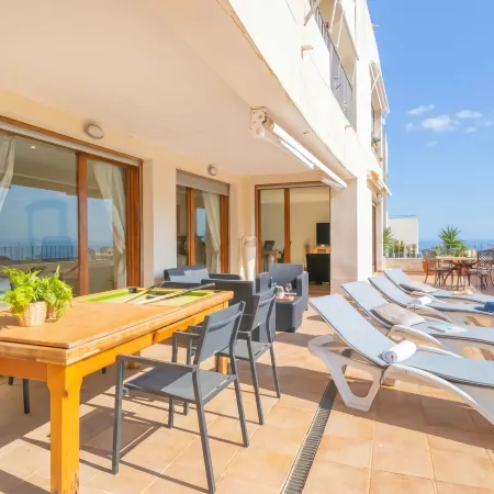 Marbella Mountain with Sea View and Pool - Happy Rentals