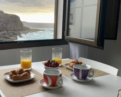Apartamento con vistas al mar Hotels in Comarca Norte