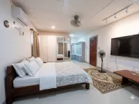 Villa with a pool—a 10-minute walk to the beach