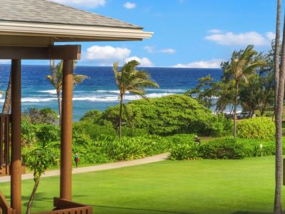 Kaha Lani #216, 2Bdrm, 2Bath, Kitchen, Beachfront Resort! Ocean Views. Quiet!