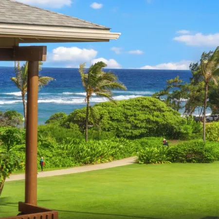 Kaha Lani #216, 2Bdrm, 2Bath, Kitchen, Beachfront Resort! Ocean Views. Quiet!