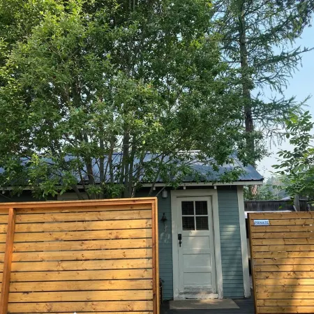 Cozy Cottage near Bigfork overlooking Flathead Lake in our Cherry Orchard